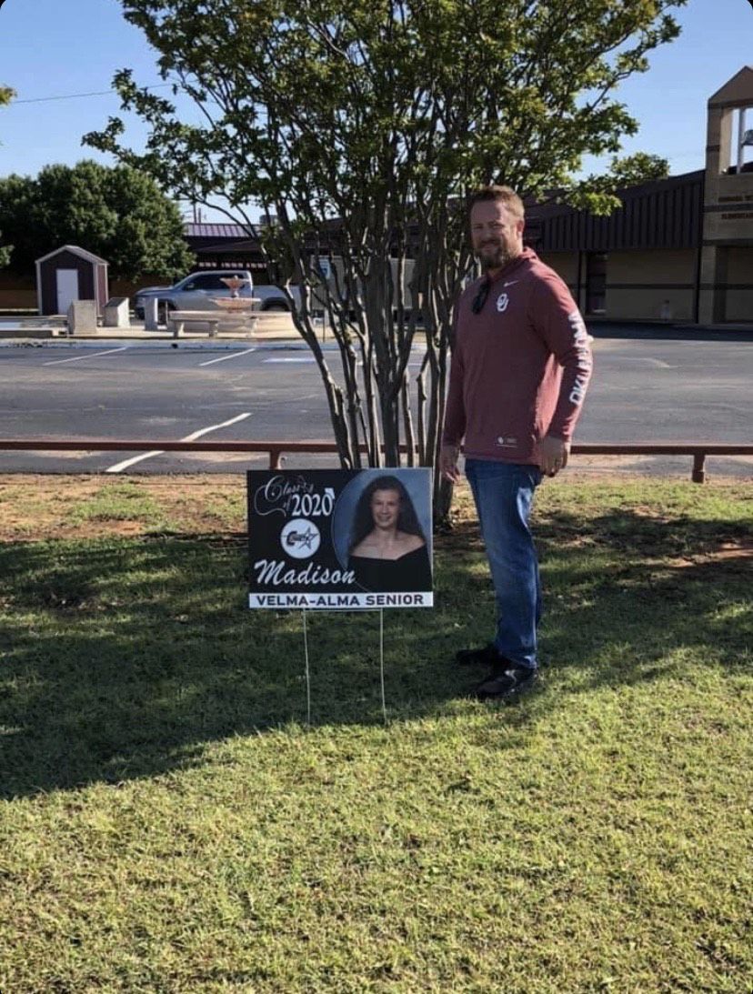 Local schools place banners of graduating classes around communities