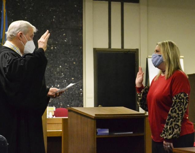 Elected officials take oath of office Community duncanbanner com