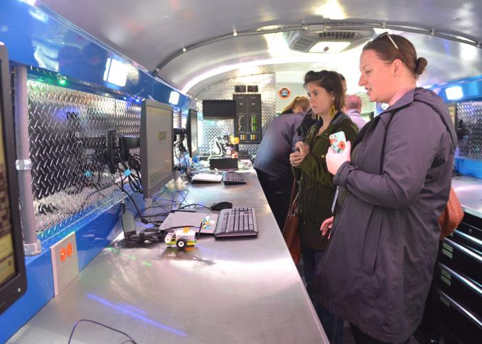 Mobile Ink Lab Mobile Innovation Lab brings STEM technology to schools | Local News ...