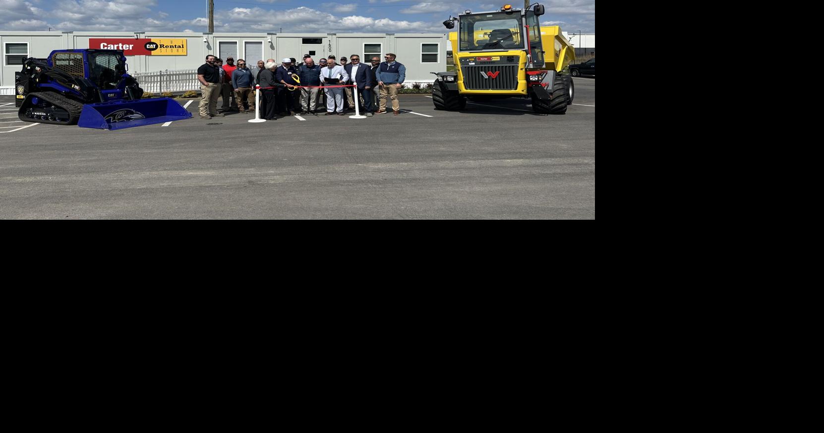 Carter Cat Rentals holds grand opening at Tradepoint Atlantic | News ...