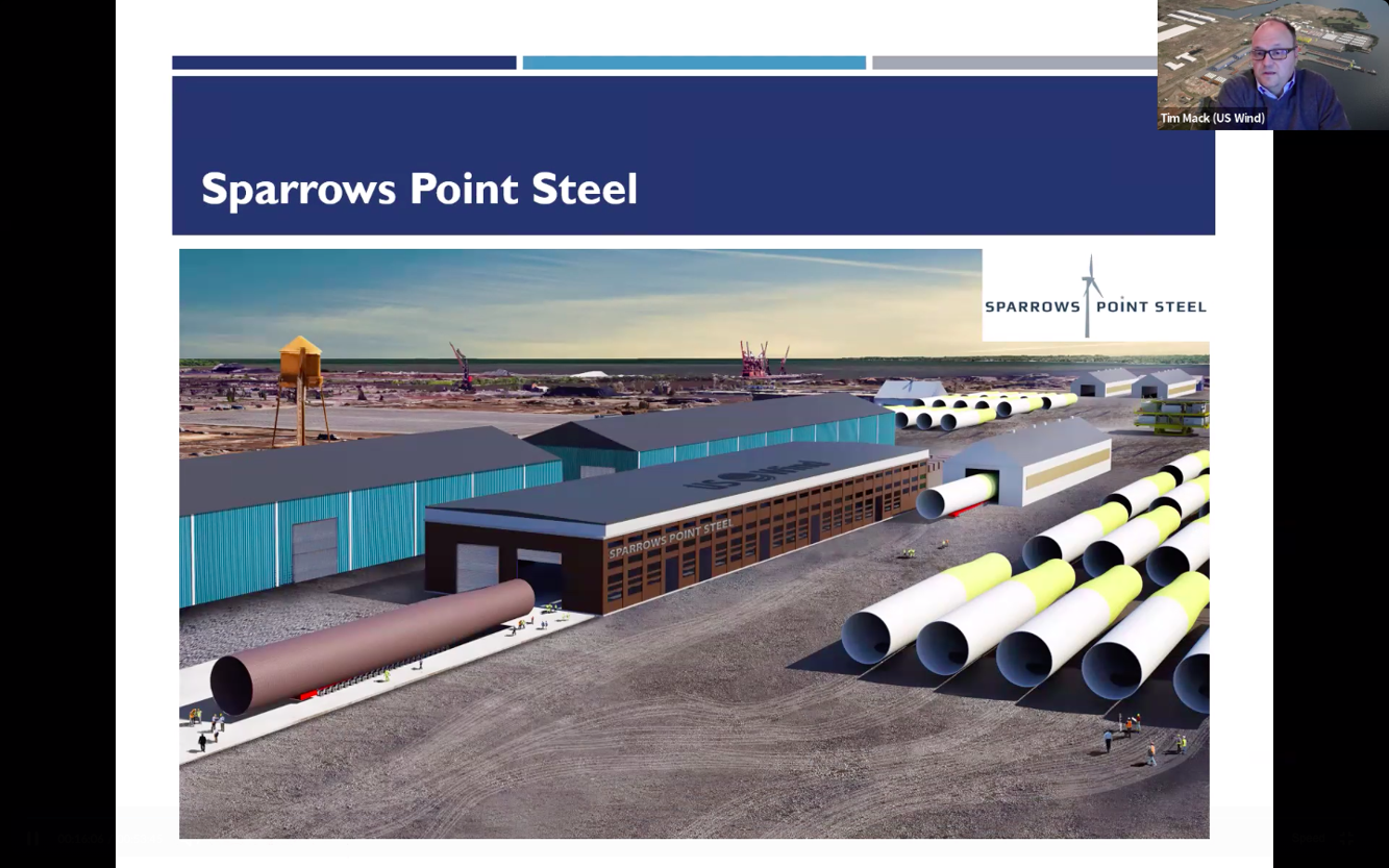 Planned steel fabrication in Sparrows Point aims to start production in
