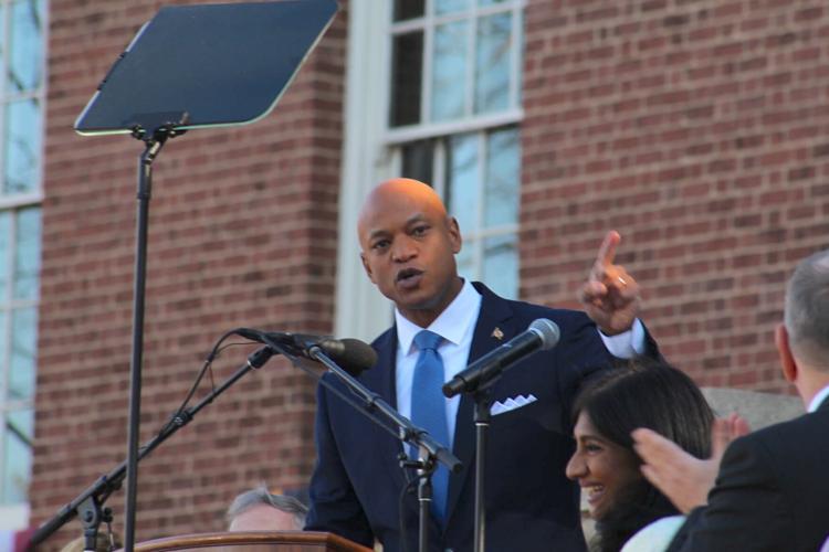 Wes Moore sworn-in as Maryland's first Black governor | News ...