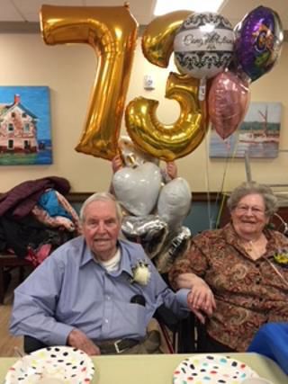 Happy 73rd Anniversary, Bud and Muriel Jones!