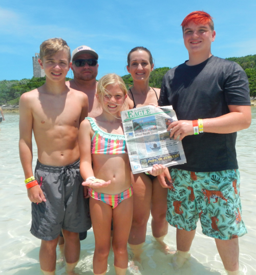 They took The Eagle on Vacation!
