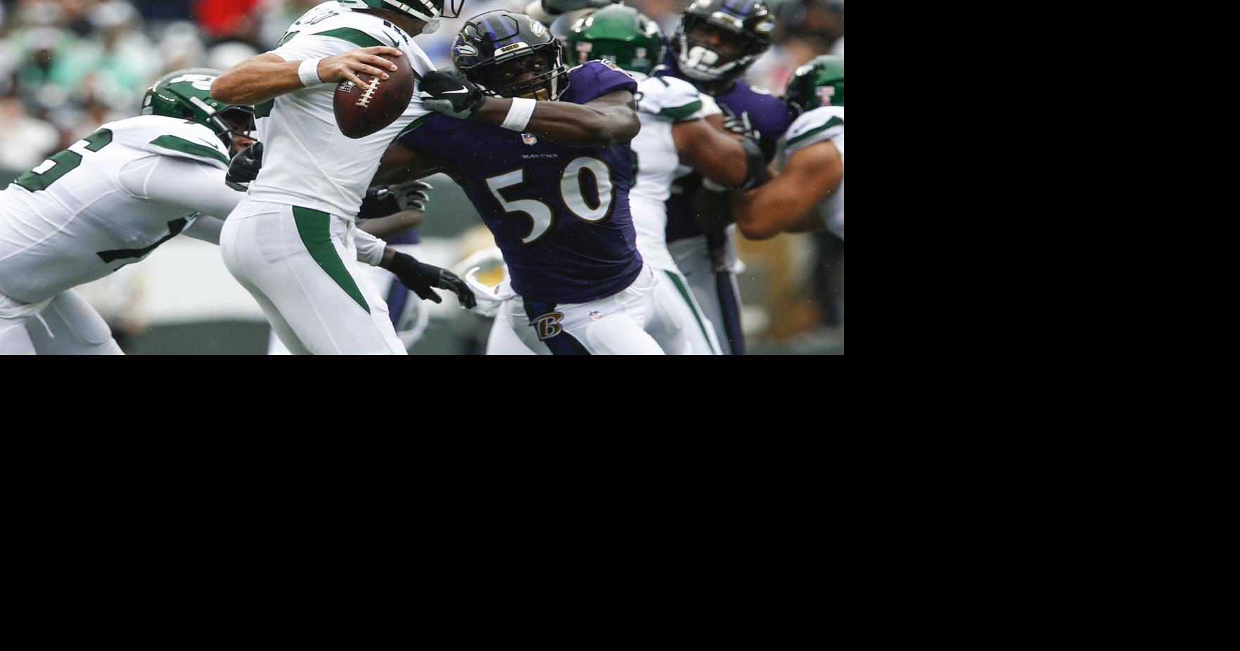 Jets' offense stumbles in season-opening loss to Ravens