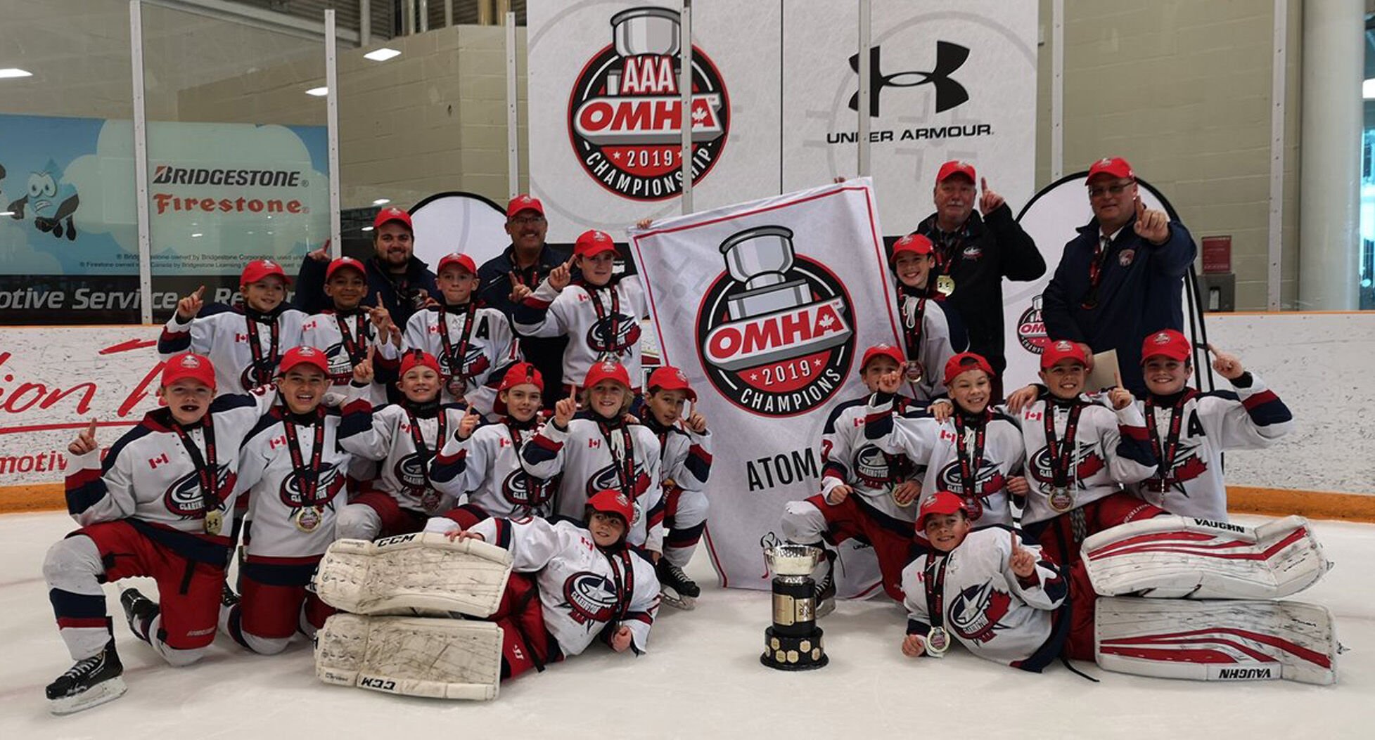 Clarington and Whitby teams grab gold at OMHA AAA championships