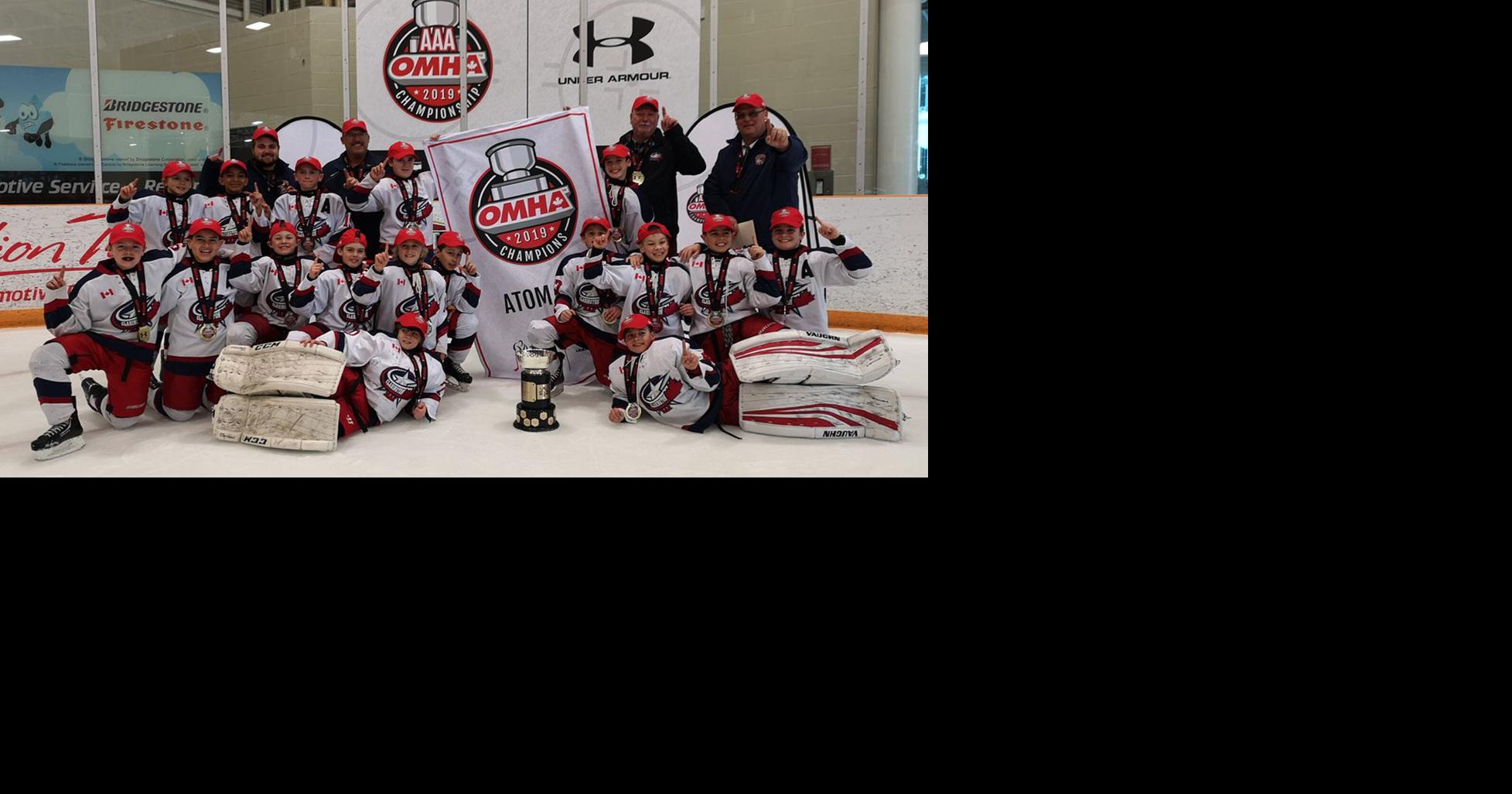 Clarington and Whitby teams grab gold at OMHA AAA championships