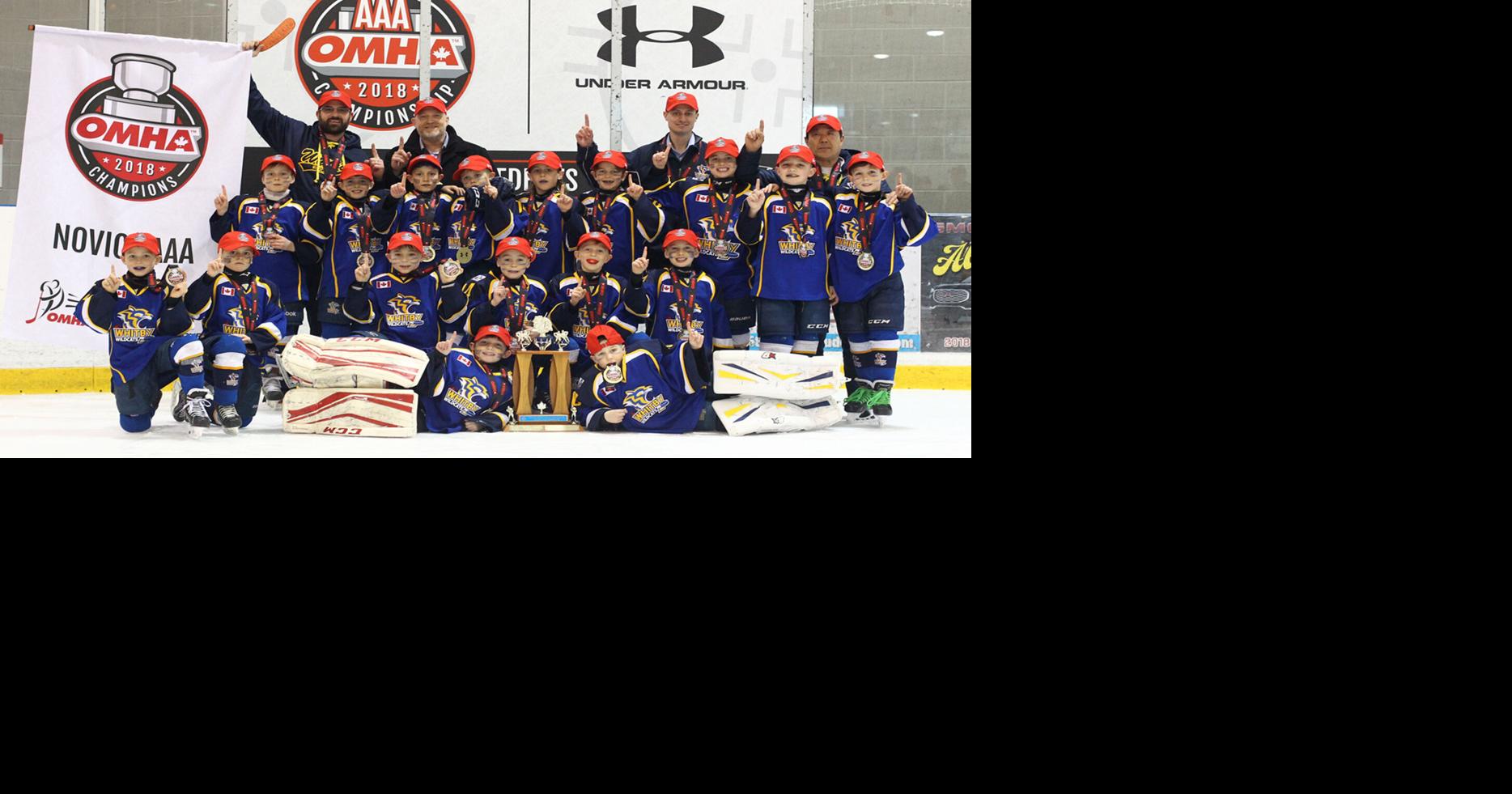 Whitby Wildcats claim novice AAA OMHA championship
