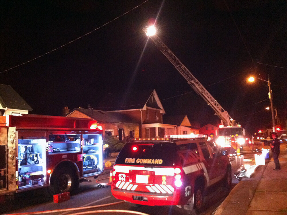 Woman Escapes Fire In Downtown Oshawa