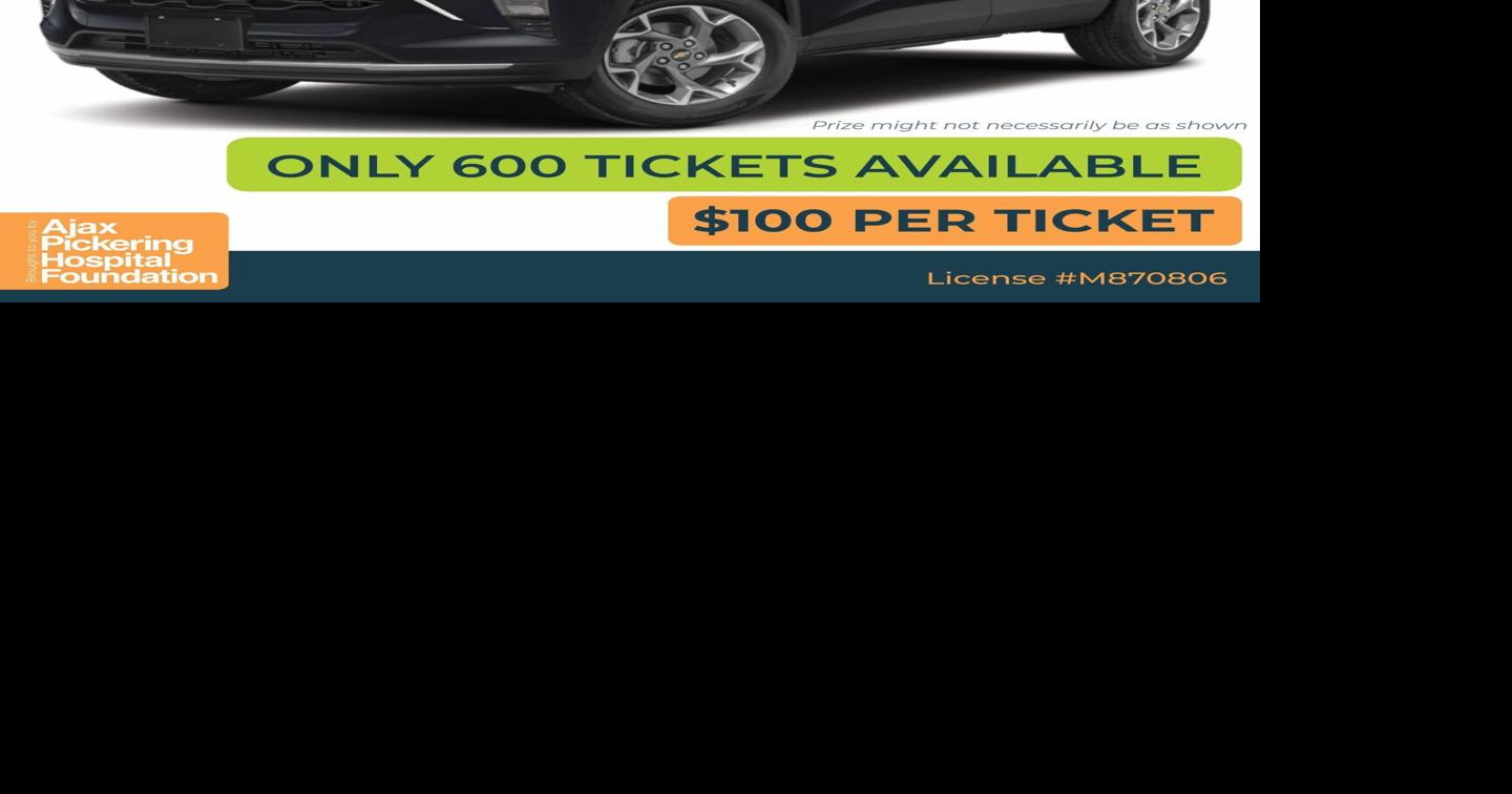 Chevrolet Trax raffle supports Ajax Pickering Hospital