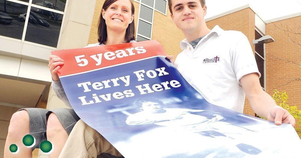 Terry Whitby Whitby school keeps Terry Fox's dream alive