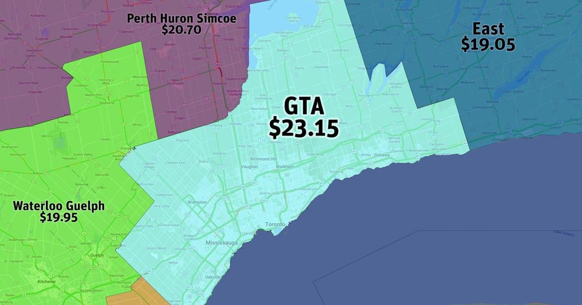 Minimum wage goes up $1.05 an hour in Oshawa, Whitby, Ajax, Pickering, Clarington, but still $6.60 an hour is below $23.15 'living wage'