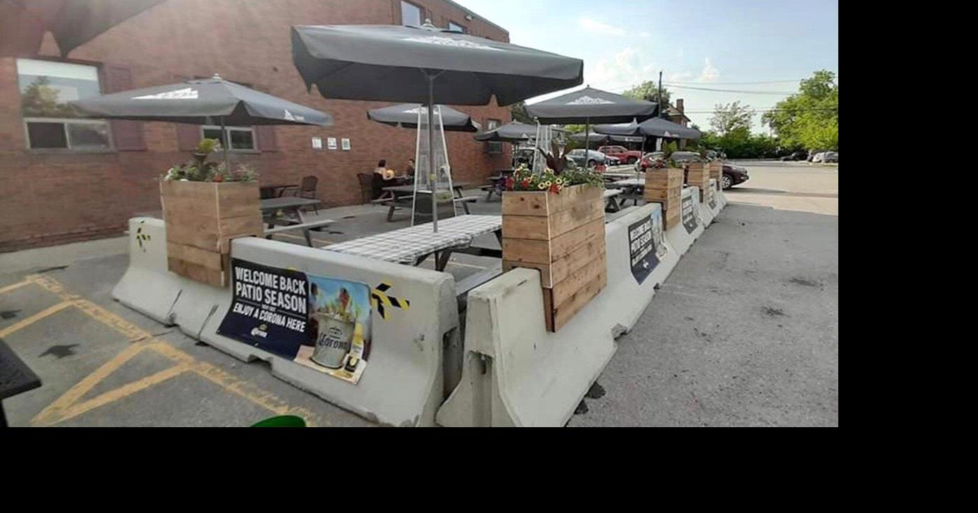 Temporary patios a go for 2022 in Uxbridge