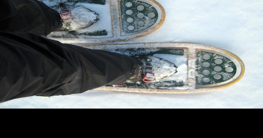 Learn to snowshoe for free in Ajax