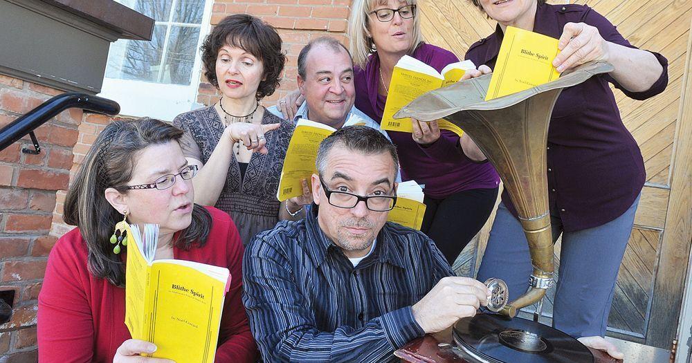 Blithe Spirit hits Uxbridge Music Hall on Thursday