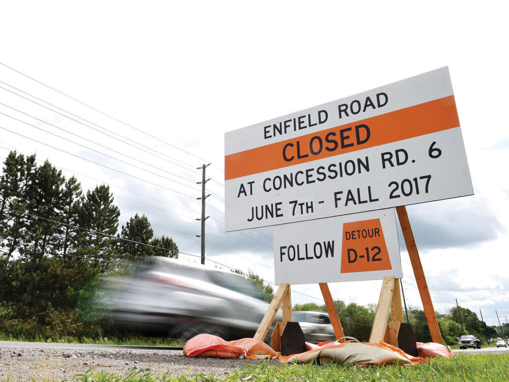 Road closures for Hwy. 407 construction begin in Clarington