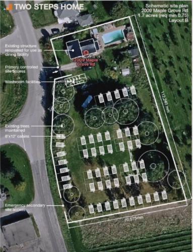 Transitional cabin community proposed for Bowmanville