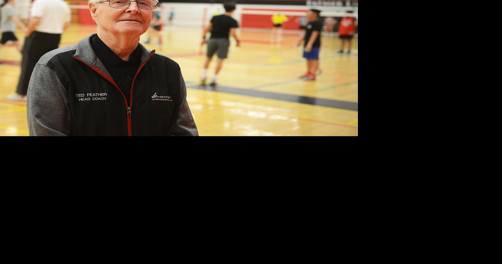 Ted Feather flies away from Whitby Junior Badminton Club