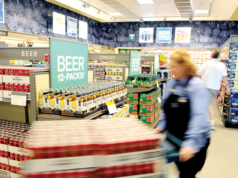 Liquor stores in Bowmanville, Uxbridge selling 12packs of beer