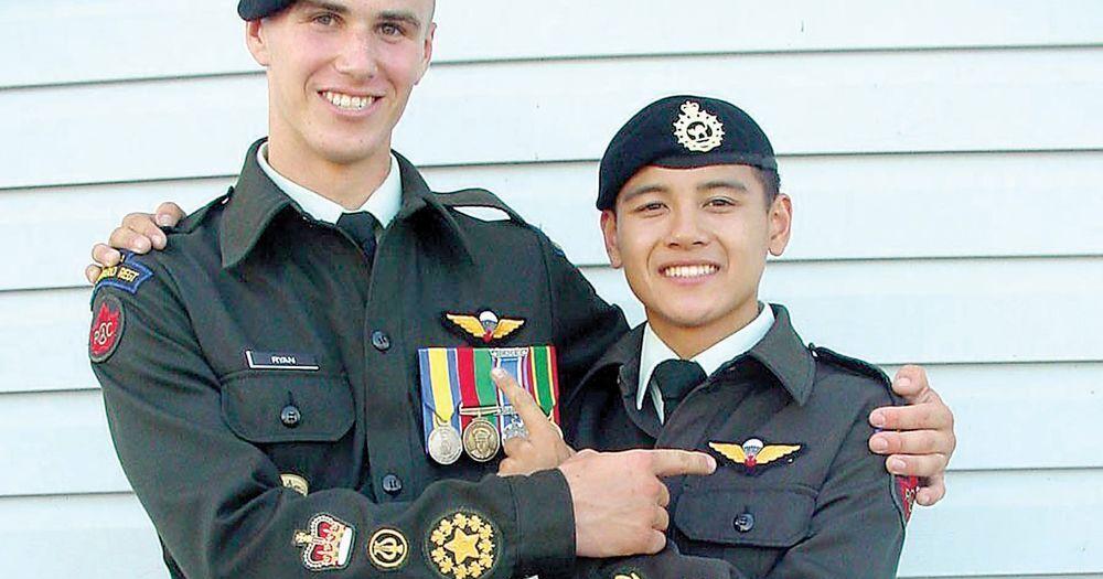 Graduate Parachuting In Durham cadets graduate from prestigious parachuting course