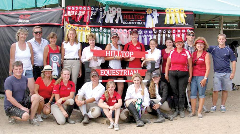 Uxbridge's Hilltop Equestrian rides to a number of top10 finishes