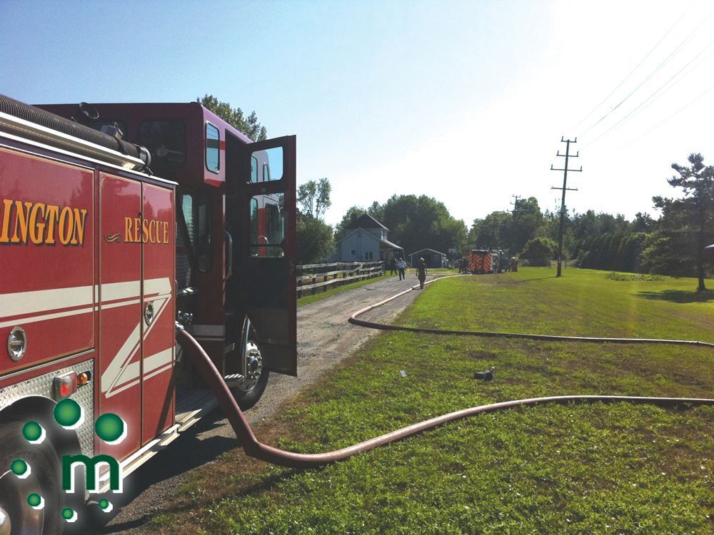 House fire in Clarington