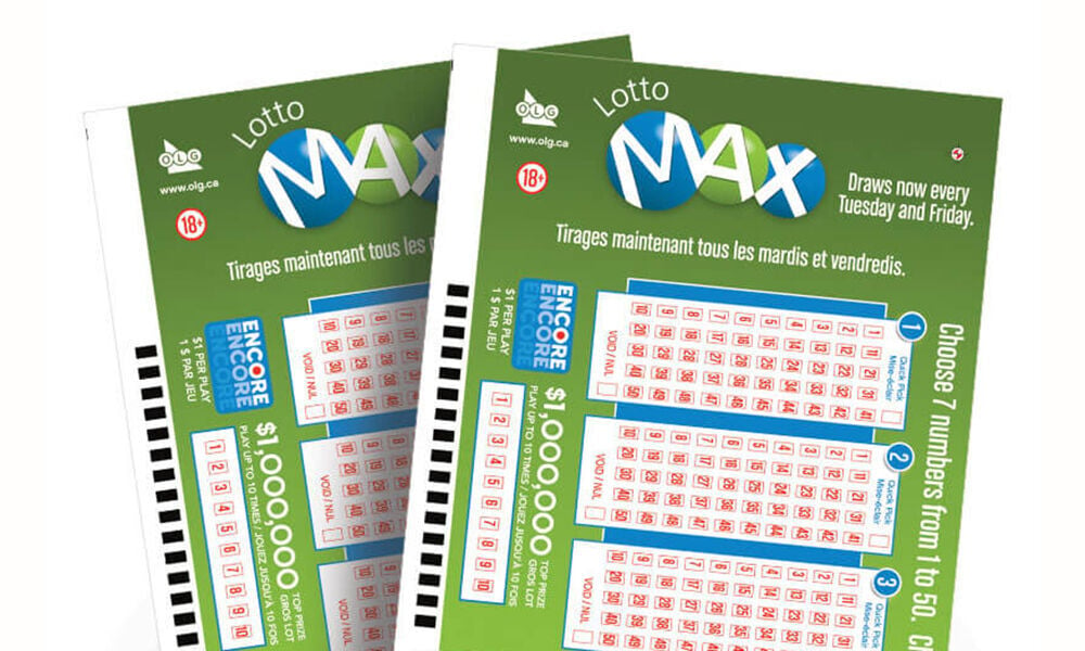 Lotto max on sale this friday