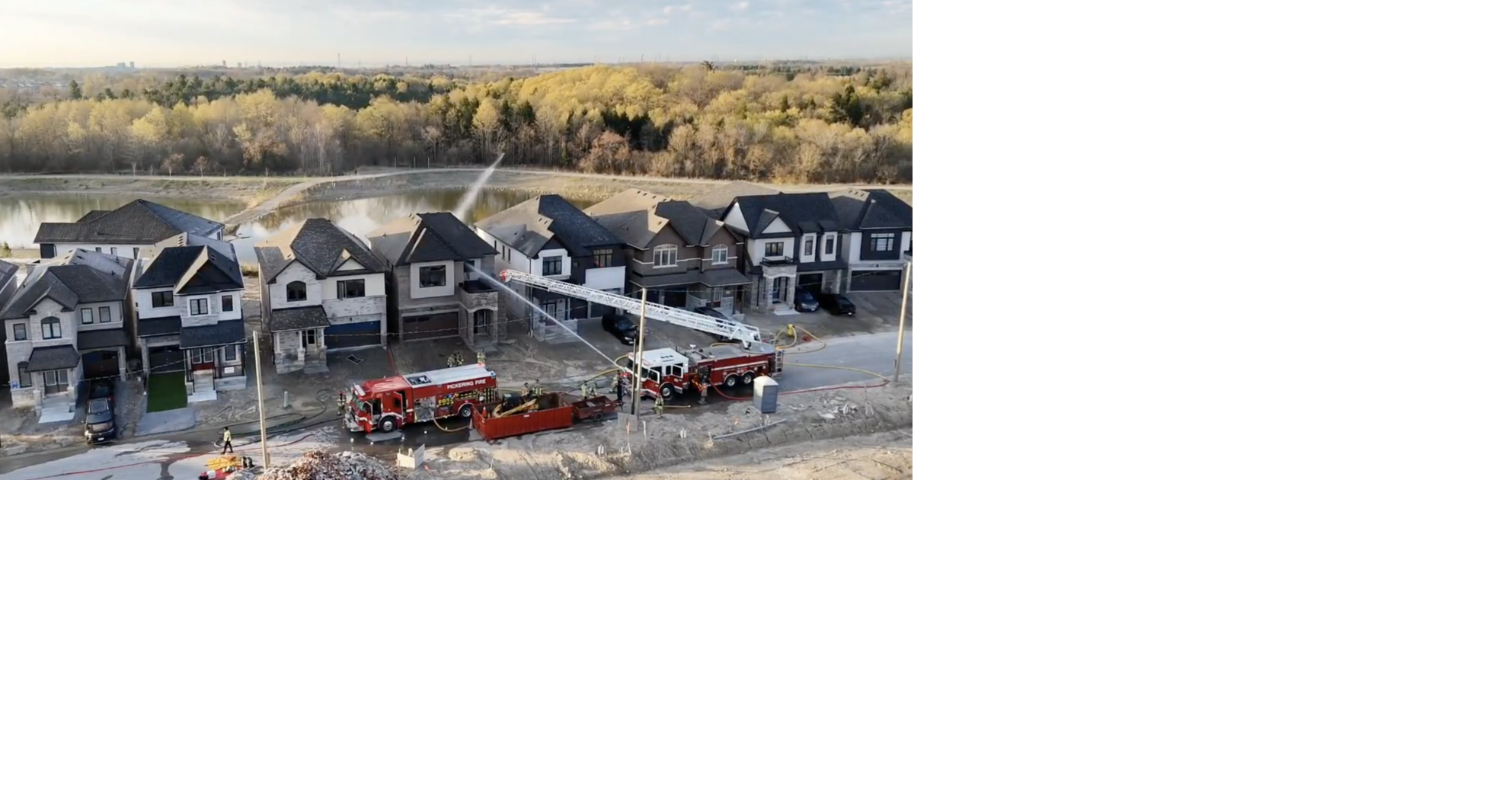 No injuries reported after Pickering house fires on Sunday