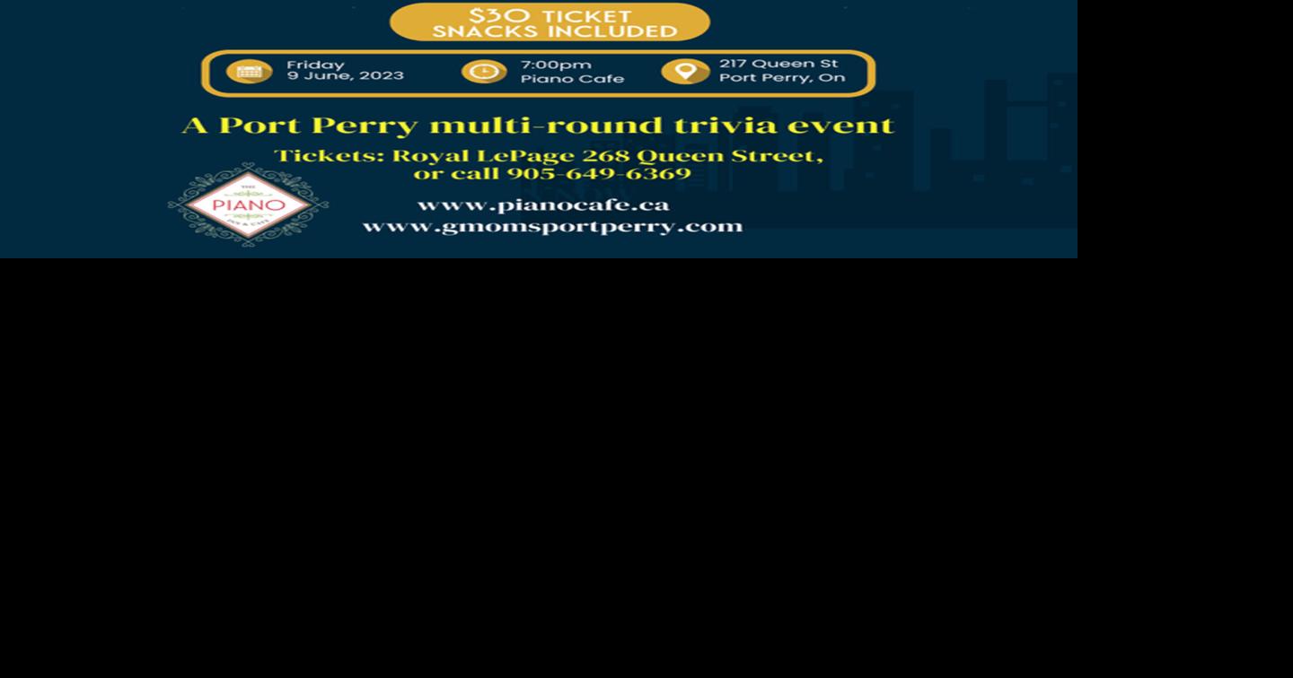 G-Moms of Port Perry to host 'Smartypints Trivia' night