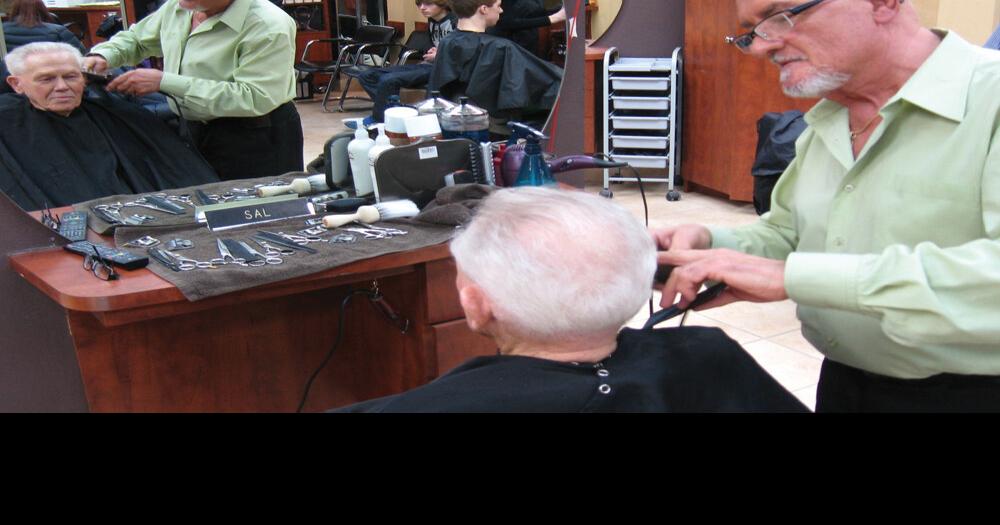 Special haircut for Oshawa man celebrating a century