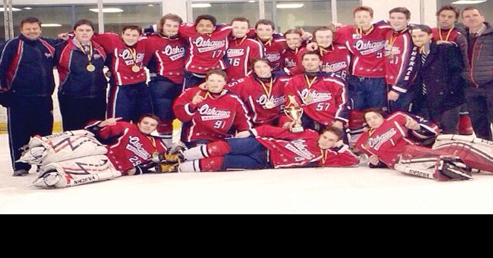 Oshawa Minor Generals midget AA team wins Waterloo hockey tournament