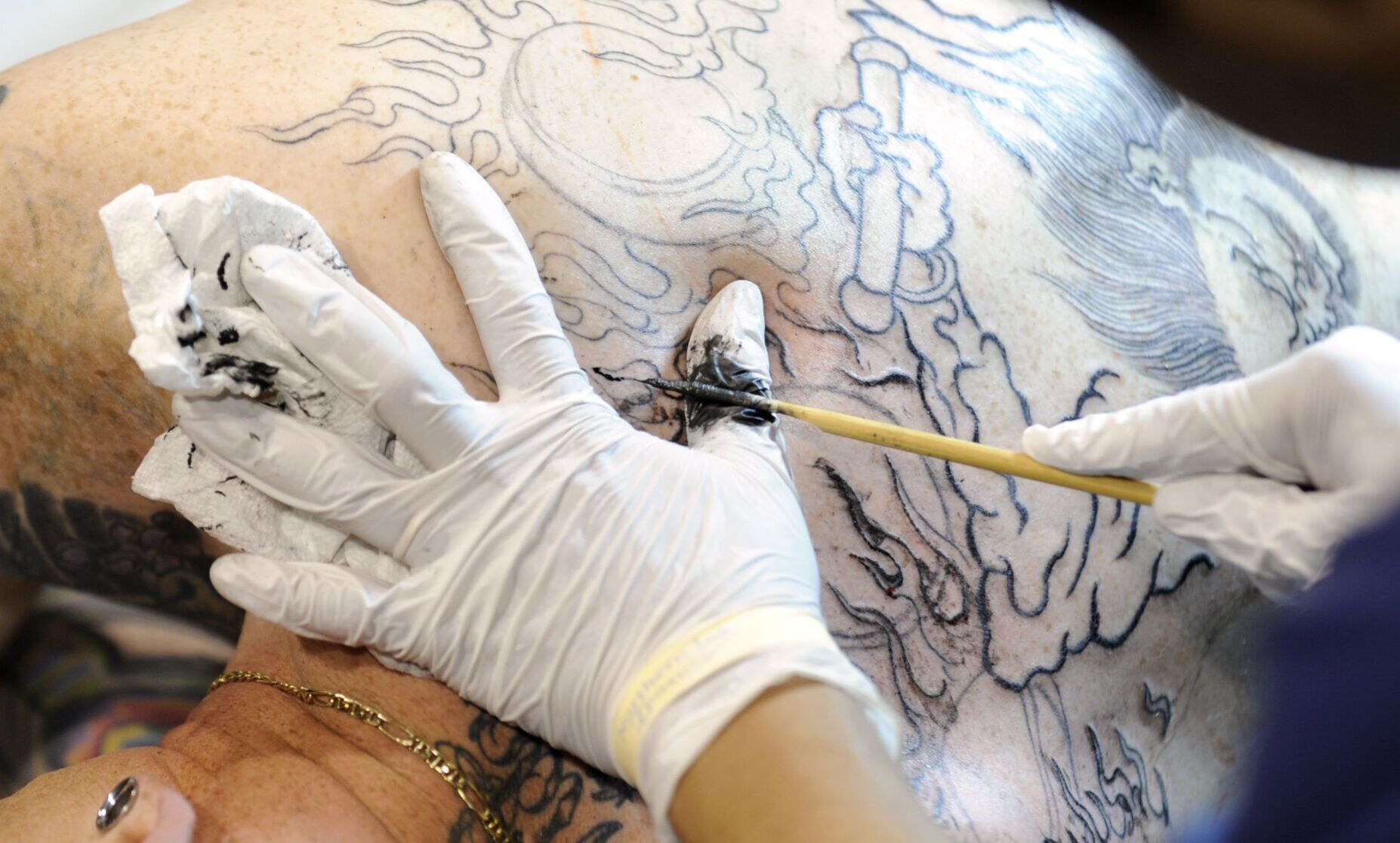 Free from stigma Japanese tattoo artists exhibit work in Vancouver  CBC  News