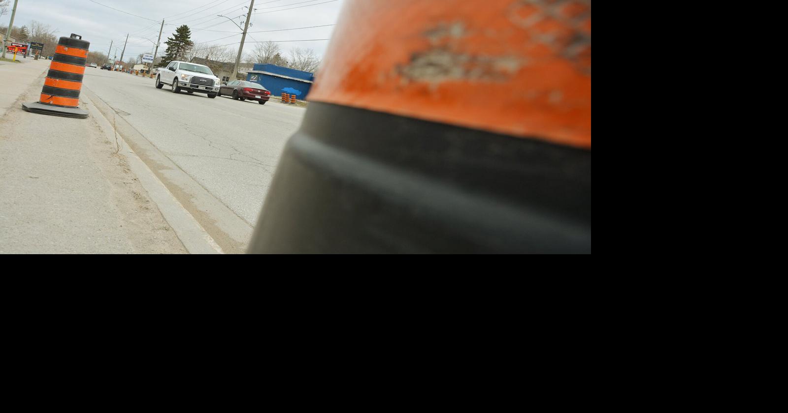 WHAT'S GOING ON HERE? Construction work will close a portion of Harmony