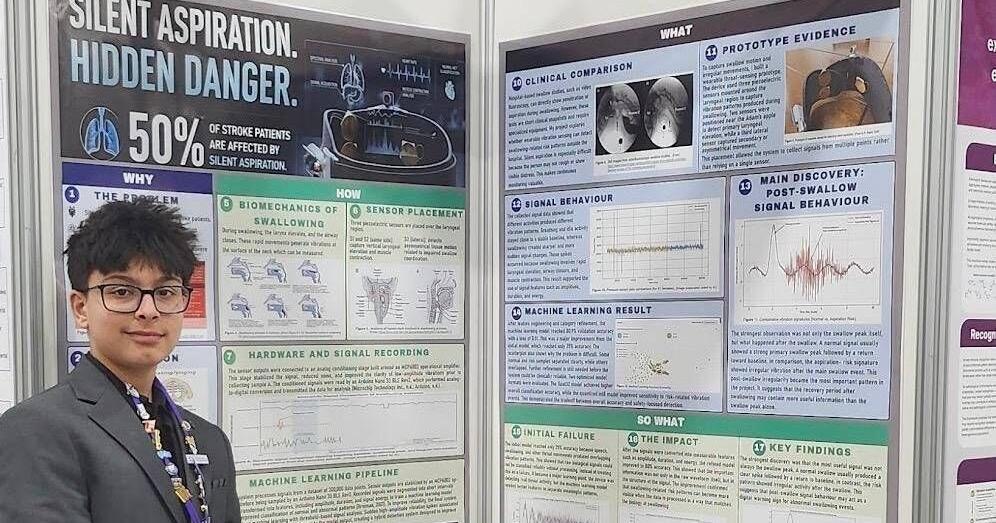 Ajax teen wins gold for innovative project that could save lives