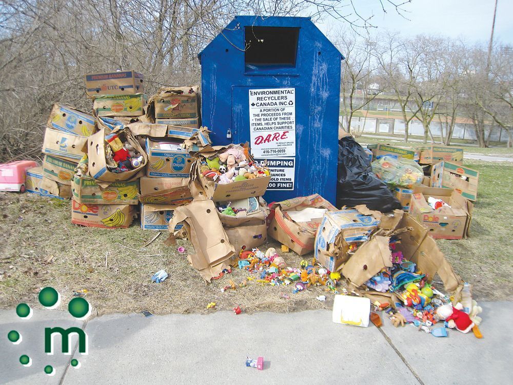 Oshawa residents question blue donation boxes