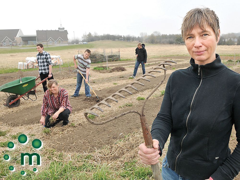 Community garden supports Uxbridge food bank