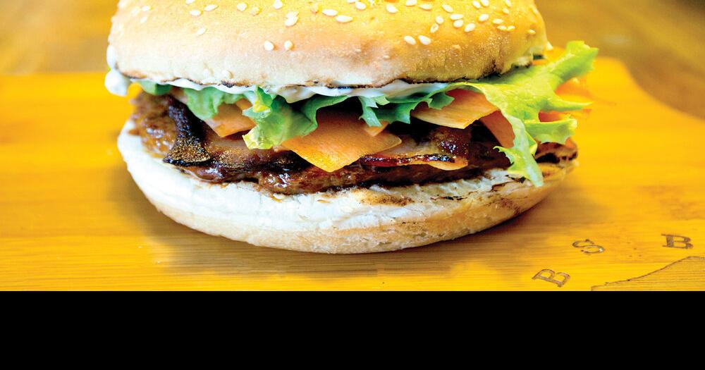 Durham Dish The Buffalo Wing Burger