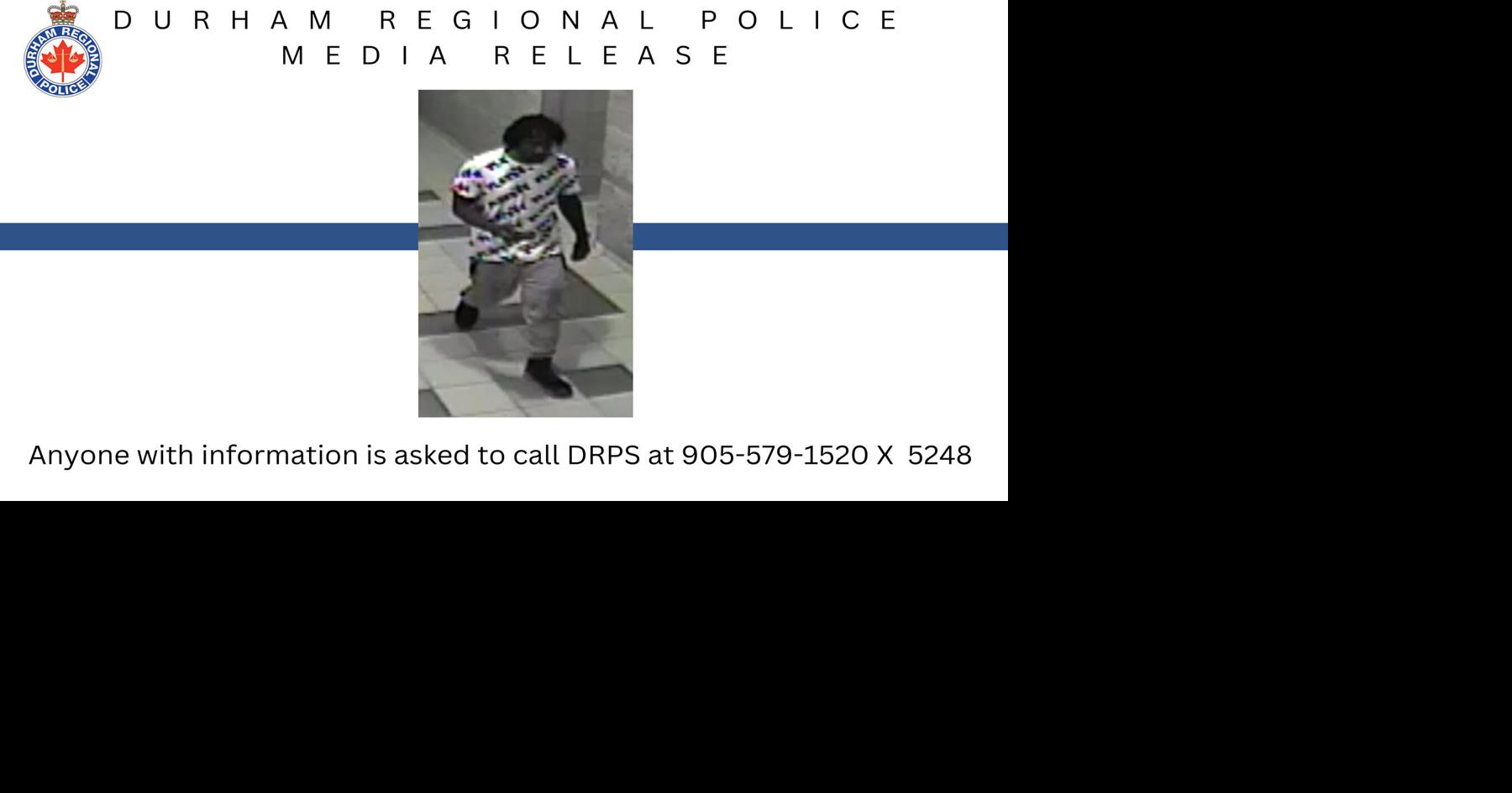 Durham cops still trying to ID suspect in Ajax assault