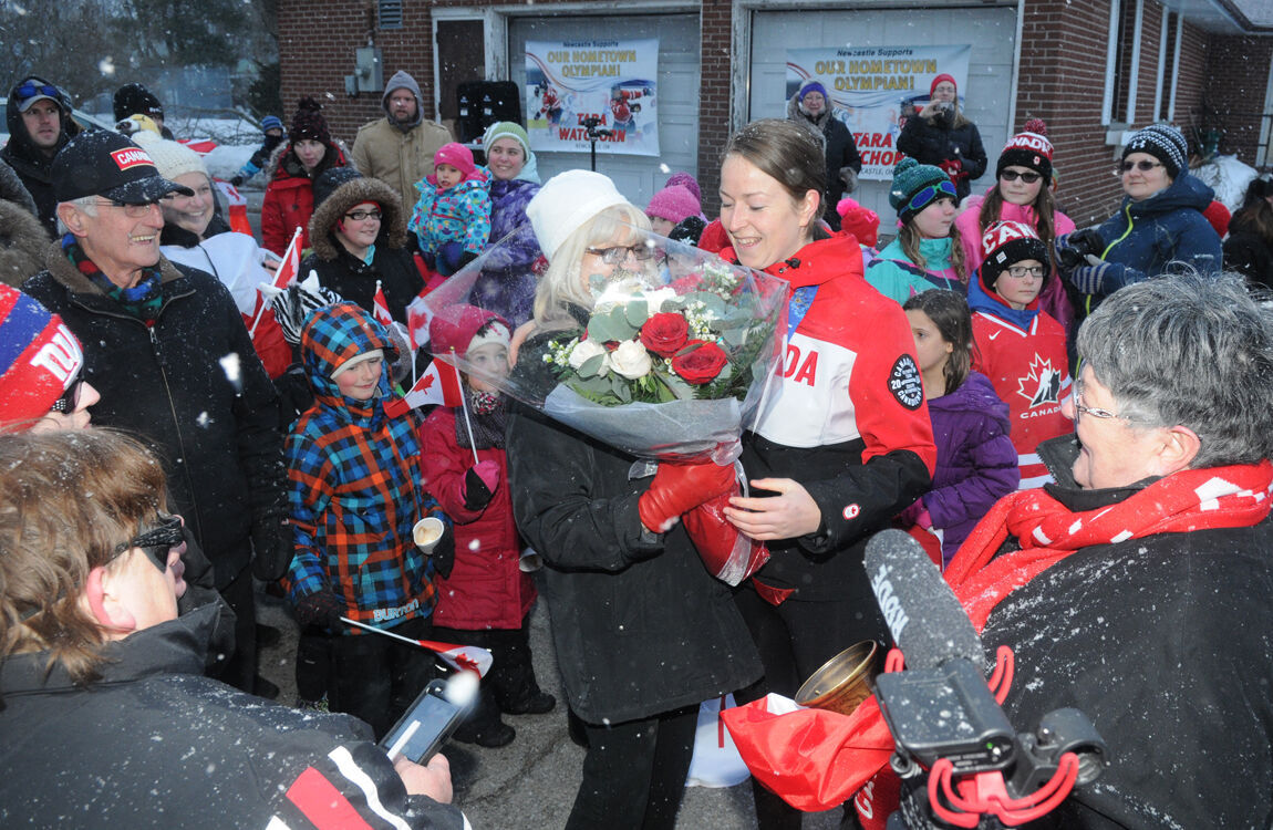 Newcastle welcomes home Olympic hero Tara Watchorn