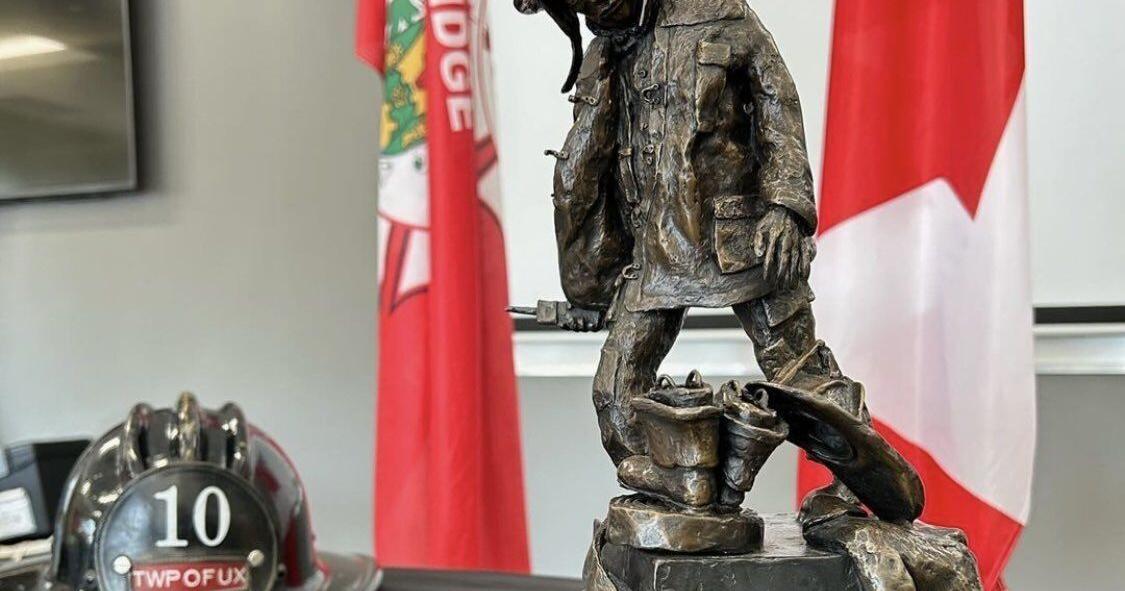 Uxbridge Firefighters Memorial Statue to be unveiled Oct. 5 - Vimarsana News
