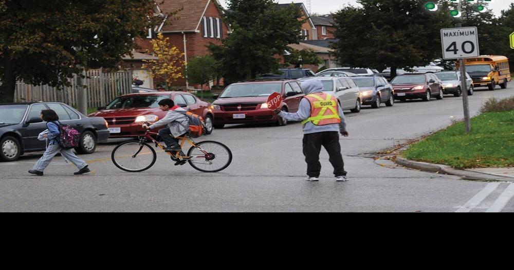 Crossing guard recounts runin with car in Pickering