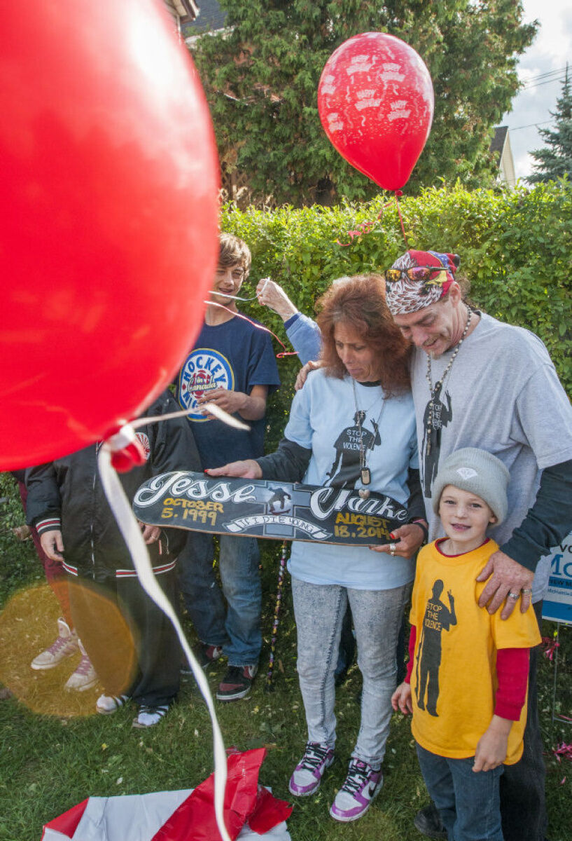 VIDEO Grim birthday party as Hamilton teens mourn slain friend