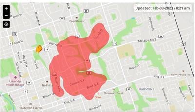 UPDATE: Power restored to northeast Oshawa