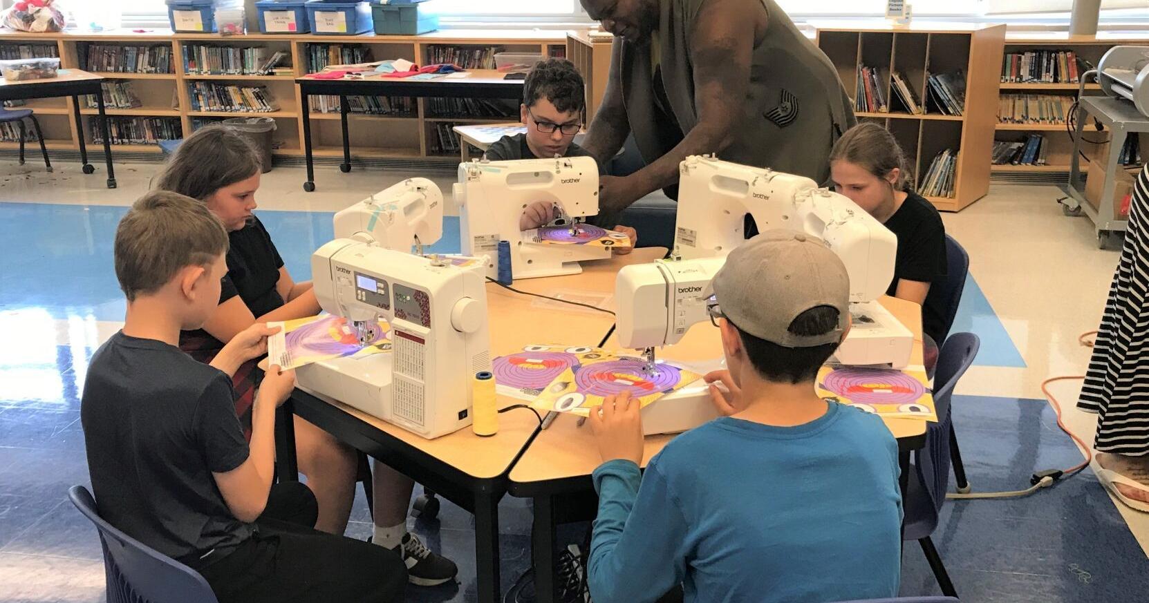 Oshawa students get visit from the Sewing Studio - Vimarsana News