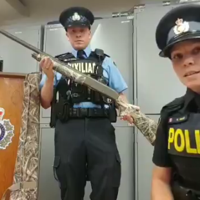 Opp Whitby Missing your shotgun? Whitby OPP officers have it