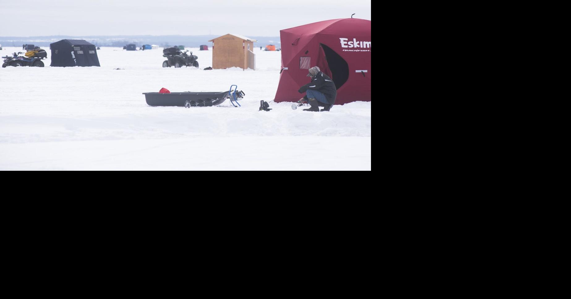 Anglers Reminded Of March Deadline To Remove Ice Fishing Shelters