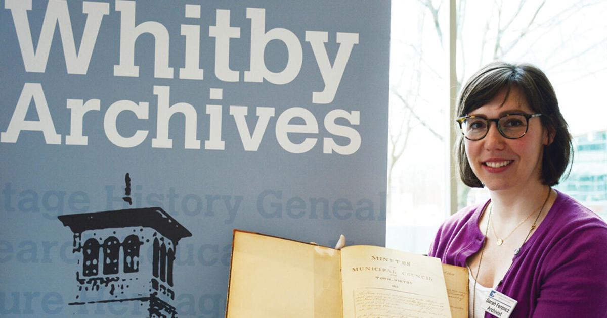 History comes home with return of original Town documents to Whitby ...
