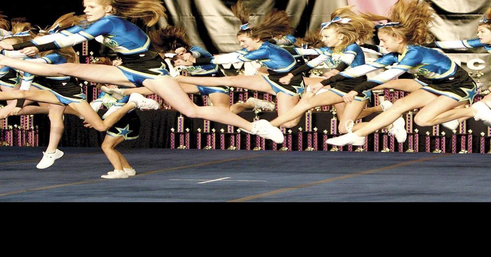 Thousands of cheerleaders tumble into Oshawa