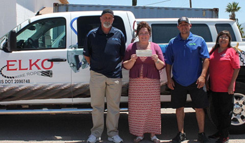 Elko Wire Rope Donates To Boys Girls Club Local News Stories Eacourier Com