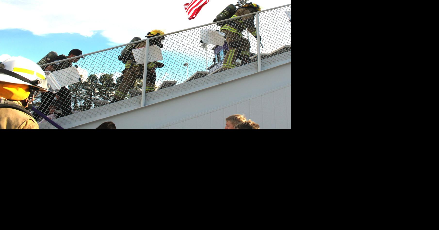 Community honors 9/11 heroes at Thatcher Stair Climb